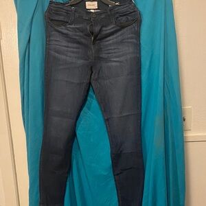 Frame Denim Women's Dark Blue Skinny Jeans